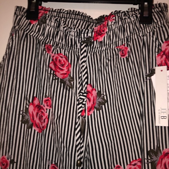 BNWT Joe B wide leg striped pants - Picture 3 of 8
